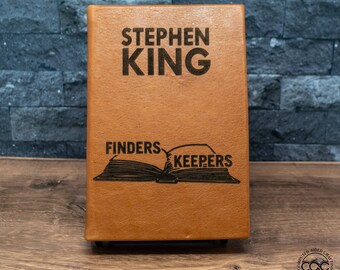 Finders Keepers de Stephen King, relié en cuir