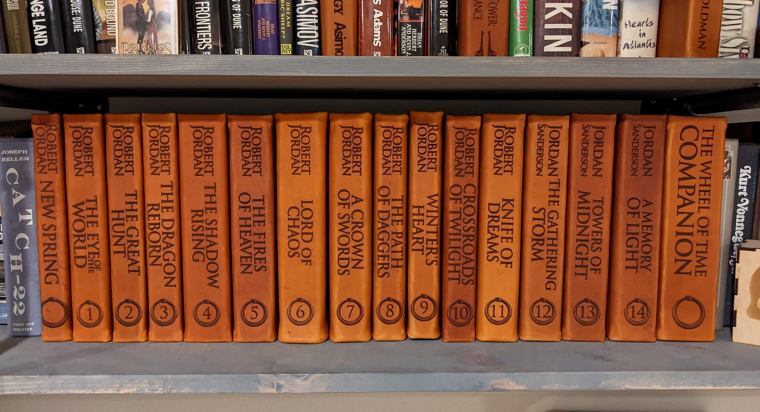 The Wheel of Time Complete Epic Series Leather Bound Etsy Canada