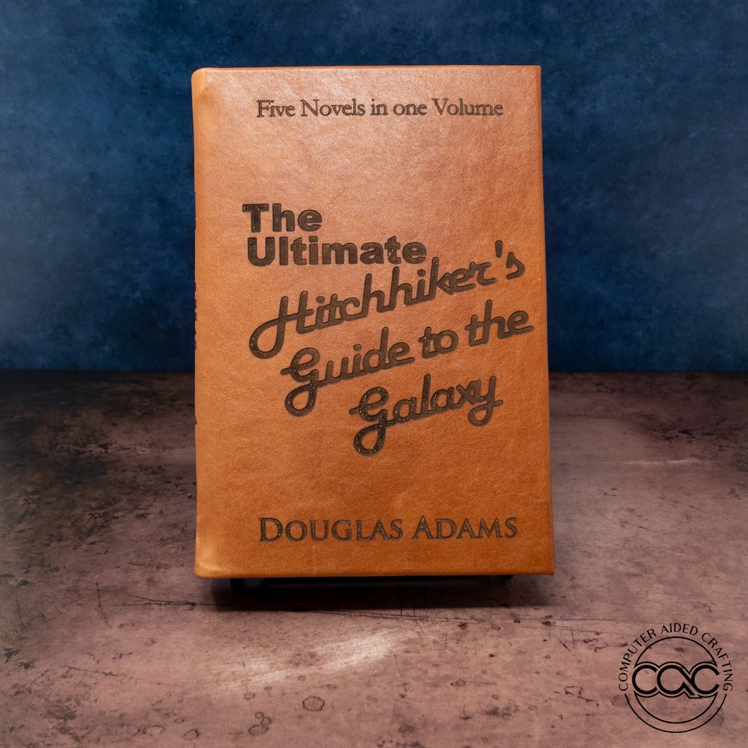 The Ultimate Hitchhiker's Guide to the Galaxy by Douglas Adams, Leather ...