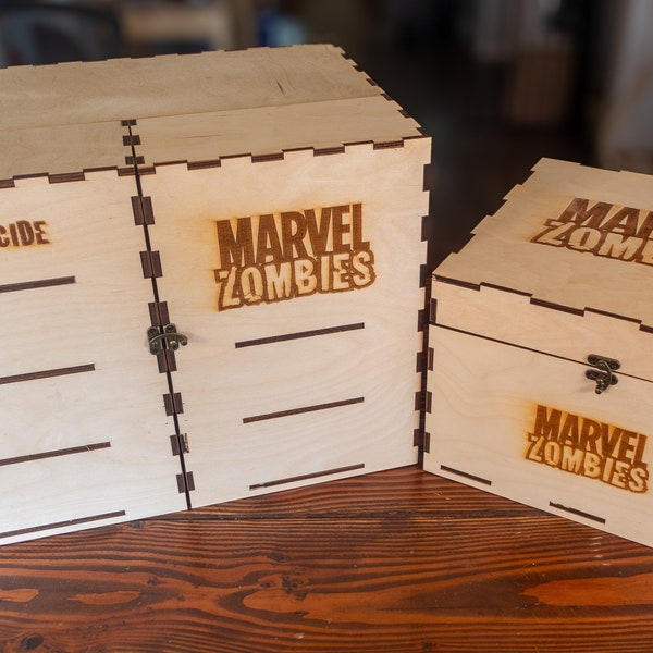 Marvel Zombies Board Game Complete Storage Crate