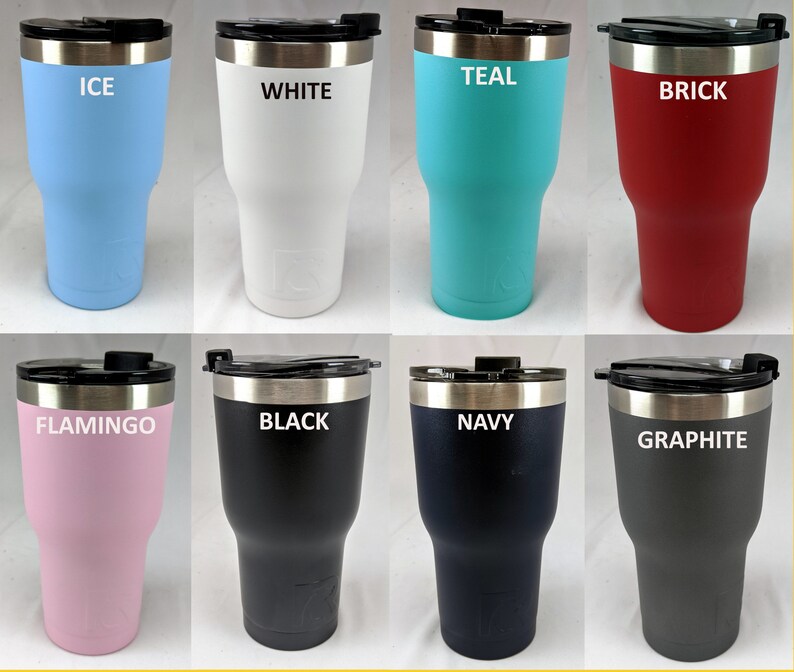 Personalization Options Passholder Laser Etched Stainless Steel Hot or Cold Drink Tumblers