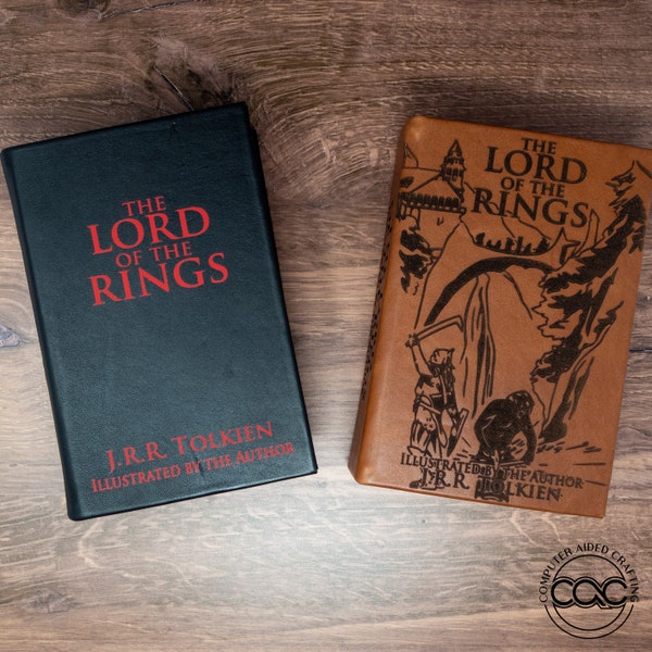 The Lord of the Rings Illustrated Edition Hand Bound in Leather