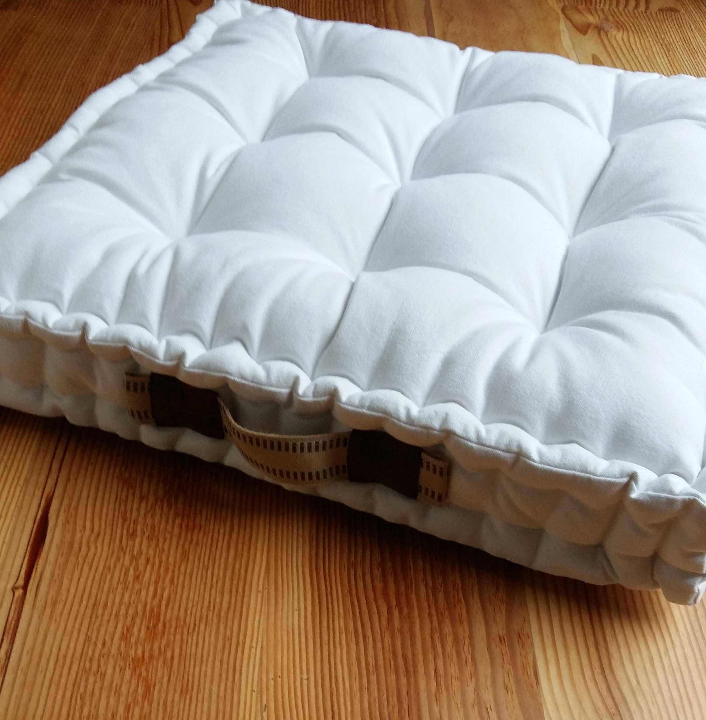 French Mattress Floor Cushion 24 x 24 x 4 inches Etsy
