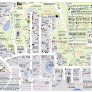 Wildwood Neighborhood, Olympia, Washington: A Psychogeographic Walking Map (shipped folded)