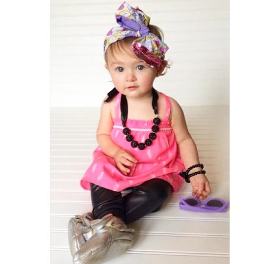 Baby Girls Black Stretchy Faux Leather Skinny Kids Leggings Fashion To –  lovy kids