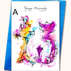 Biglietto di auguri per il 43 ° compleanno, biglietti personalizzati, qualsiasi nome sulle carte, biglietti di compleanno specifici per età