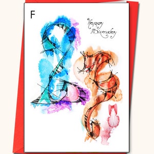 23e EXTRA LARGE Birthday Greeting card, A4,(8''x 11''), Carte personnalisée, N'importe quel nom sur les cartes, Carte d'anniversaire spécifique à l'âge