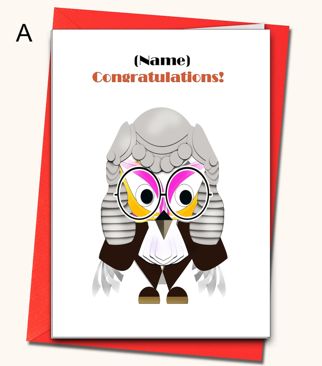 The Judge, EXTRA LARGE, Judicial Appointments and Retirements Owl