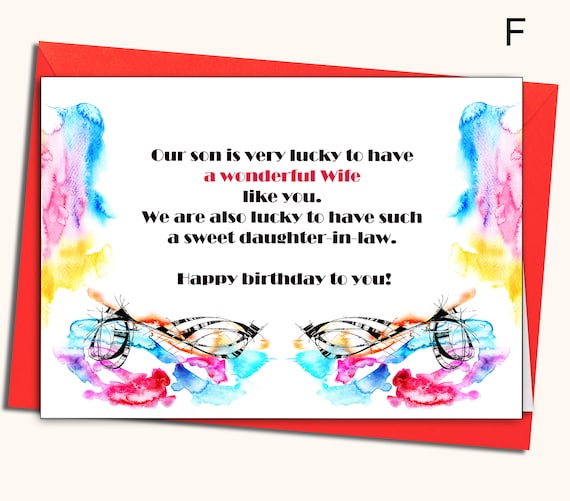 Joyeux Anniversaire Belle Fille Carte De Vœux Cartes Etsy France