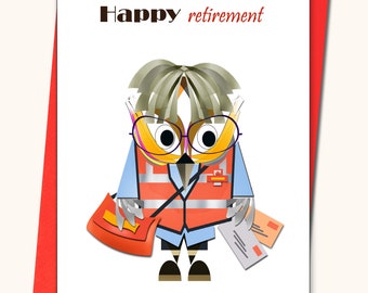 Occupations misc, Personalised, postman, valentine's day, royal mail lady, birthday, new job, retirement, thank you