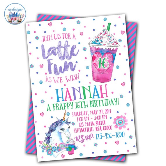 30+ Unicorn Starbucks Coloring Pages - MadalaineKobie