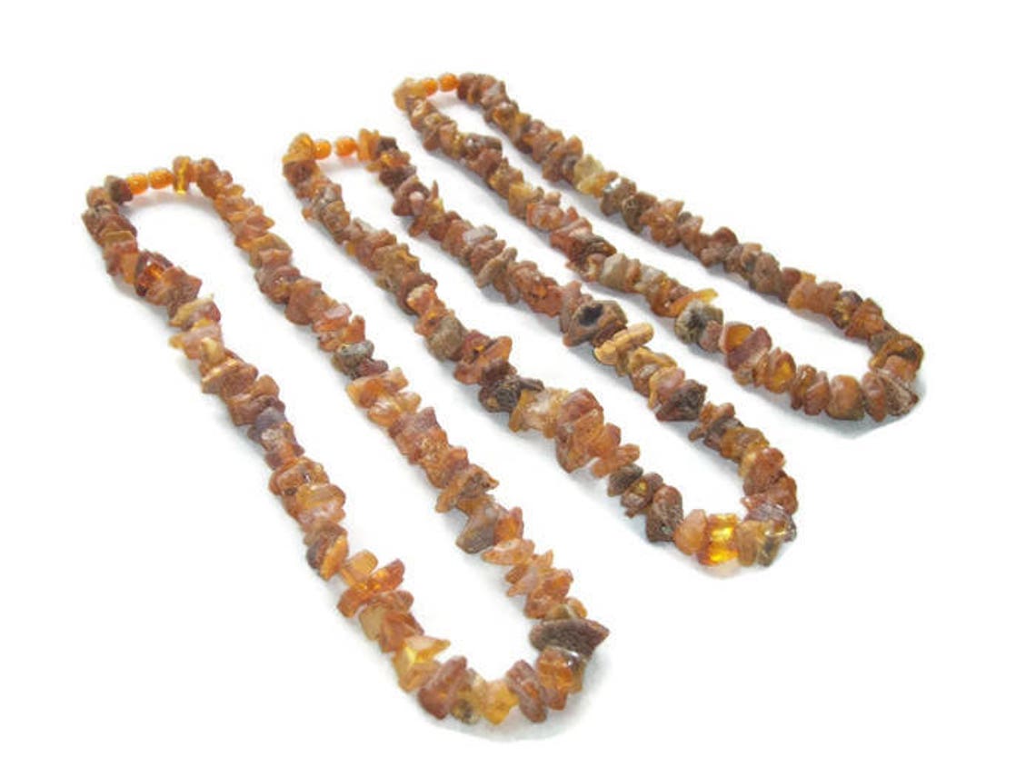 Baltic Raw Amber Necklace Adult Healing Natural Amber Necklace Etsy