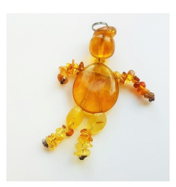 amber stone necklace baby