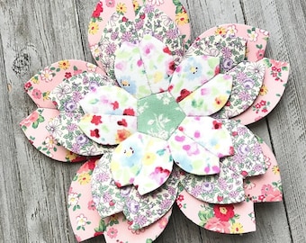 3/4" May Blossoms - English paper piecing - EPP - Paper templates