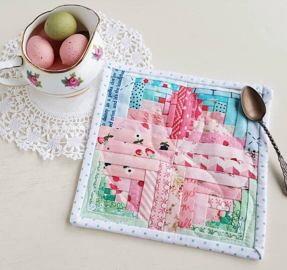 Curved Log Cabin Foundation Paper Piecing Pattern Etsy