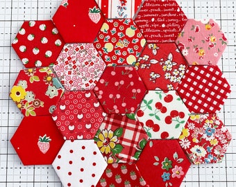 1 inch hexagon paper templates for English Paper Piecing
