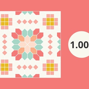 Lucy Boston Patchwork Paper Pieces: 1&quot; honingraat en vierkant - sjabloonset