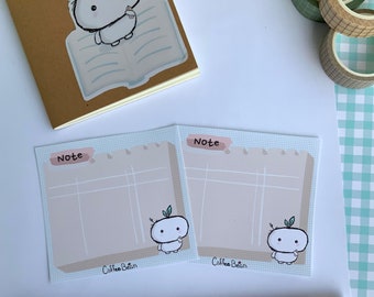 Coffee bean character 18 loose leaf memo sheets | note paper Note