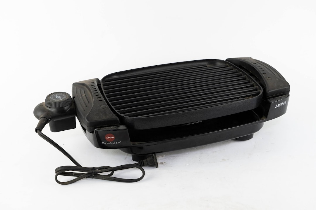 Aroma Electric Dual Flip Grill/griddle Model AHG2233 120V Etsy