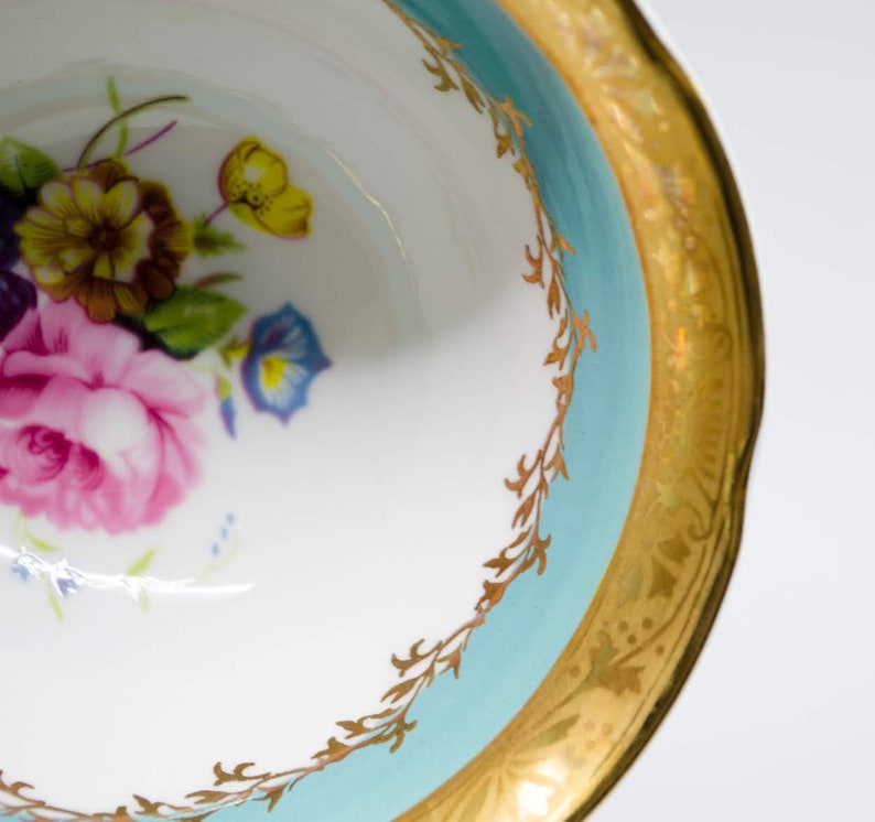 Vintage Royal Grafton Fine Bone China Plate and Tea Cup Set image 4