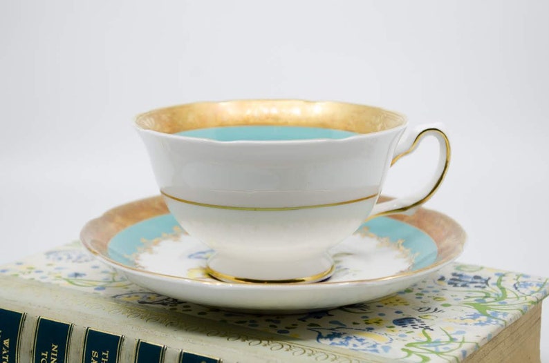Vintage Royal Grafton Fine Bone China Plate and Tea Cup Set image 7
