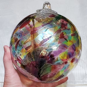 Friendship Ball 6-7"  "Irid.  Rainbows"