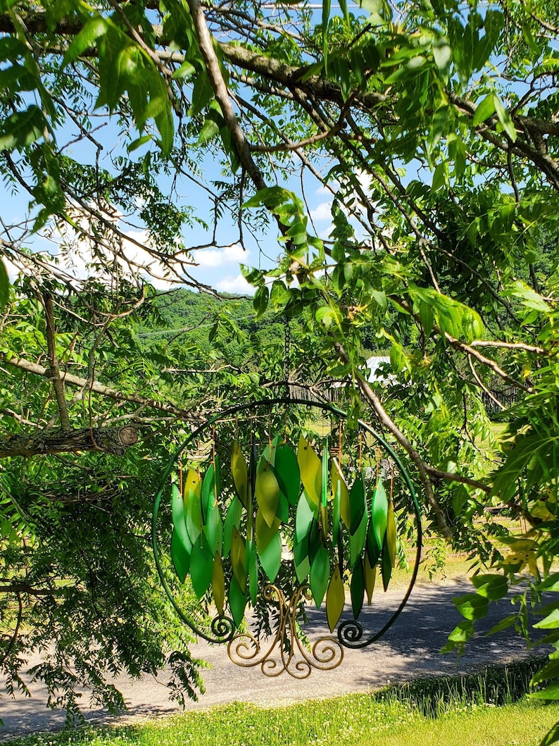 12 Wind Chimes Tree of Life image 1