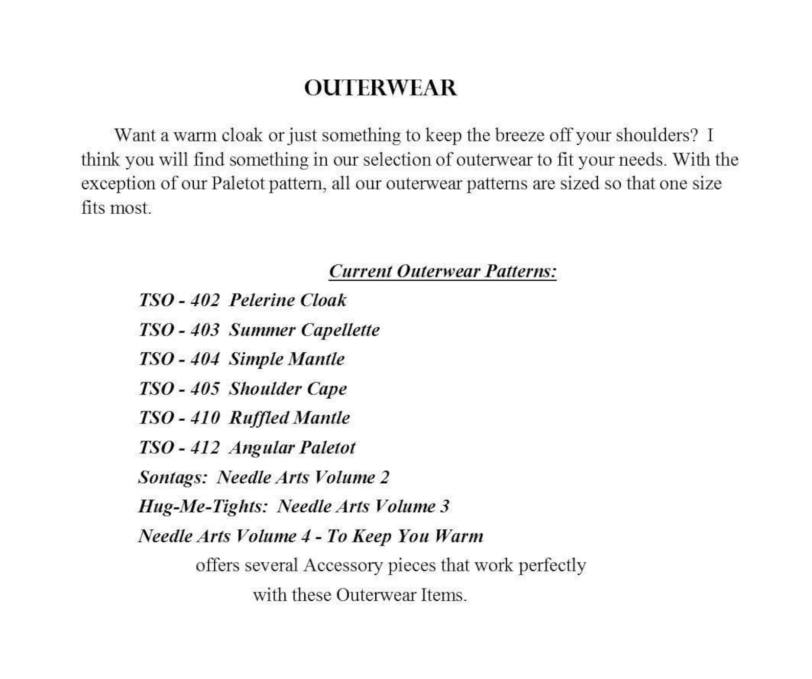 Shoulder Cape/ 19th Century Cloak Cape Capelet Pattern/ Etsy