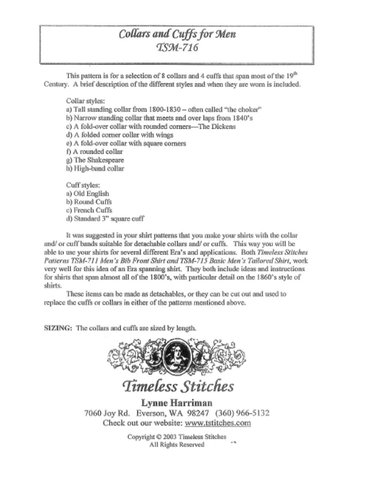 Collars and Cuffs for Men's Shirts/ 19th Century Civilian Etsy