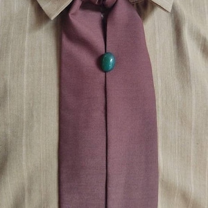 Men's 3 Way Cravat /19th Century Cravat/ Stock/ Ascot/ Historical neckwear image 6