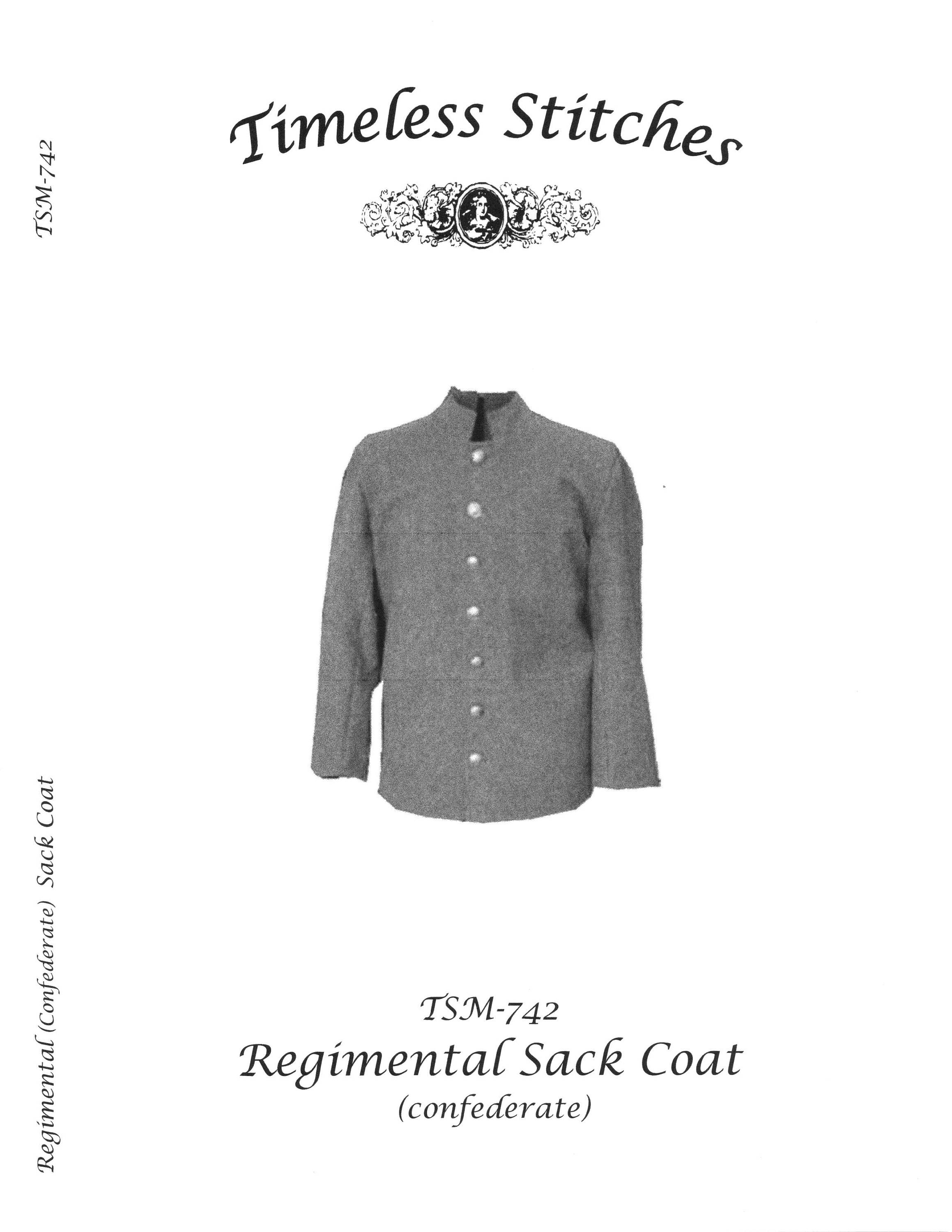 C*l様 archive ripwool cotton sack coat ar Regimental (confederate) Sack/ Civil War Era Regimental Sack Coat