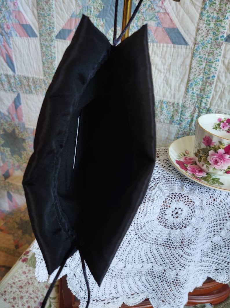 Reticule Drawstring Bag 19th Century Victorian Purse Etsy