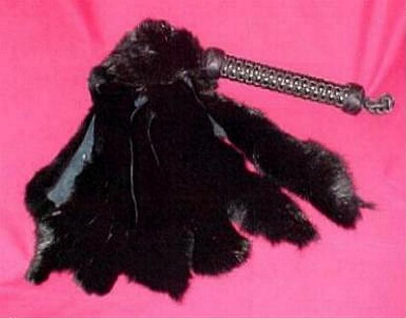 The Original Rabbit Fur Flogger 