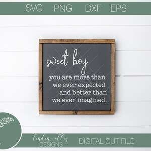 Süßer Junge SVG|Schnittdatei|Png|Eps|DXF|Kleiner Junge Kinderzimmer SVG|Kleiner Mann|Süß|Neuankömmling SVG|Babyzimmer