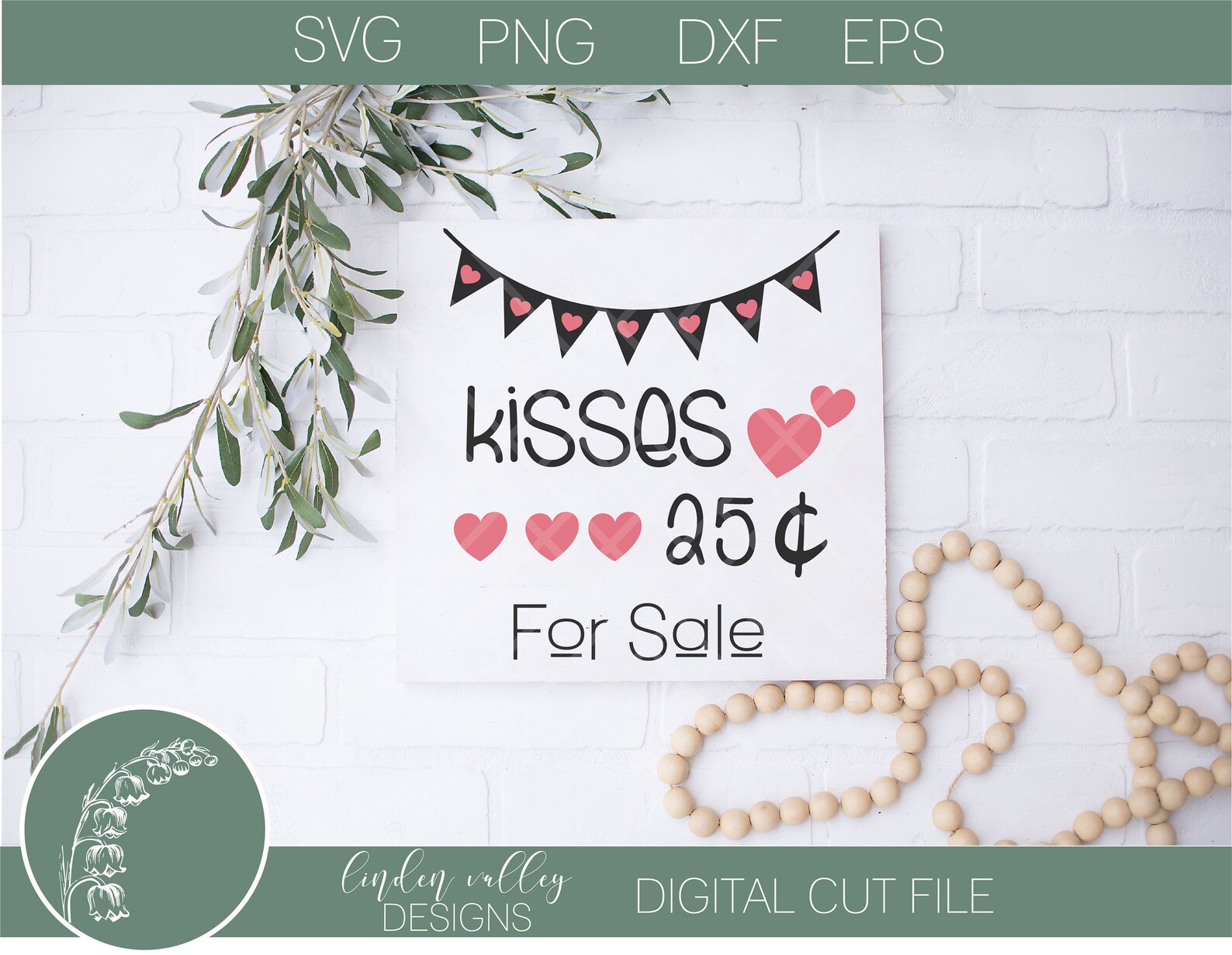 Kisses for Sale Svgvalentines Svgvalentines Kiss Svgpngepsdxfvalentines Cut Filehearts Svgkisses