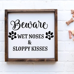 Hond SVG-pas op natte neuzen SVG-grappige hond SVG-Dog Lover Svg