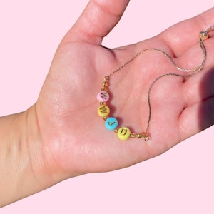 Pastel WWJD Bracelet | 18k Gold Filled
