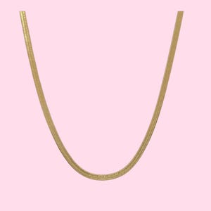 Herringbone 3mm Chain | 18k Gold Filled