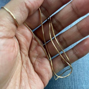 Box Snake Chain | 18k Gold Filled