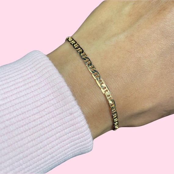 Mariner Chain Bracelet 18k Gold Filled
