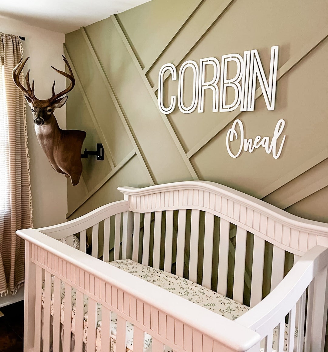 Freestanding Letters, Wooden Letters, Name Sign, Nursery Letters, Wall