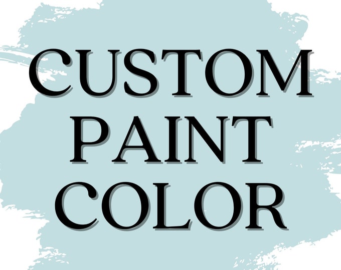 Custom Paint Color