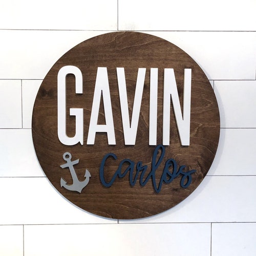 Ahoy It's A Boy Banner Nautical Banner Nautical Baby Etsy