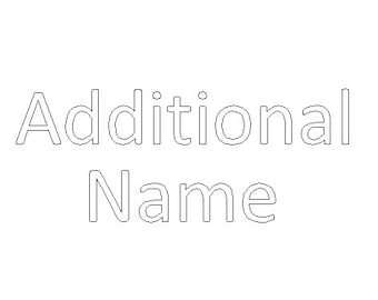 Additional Name