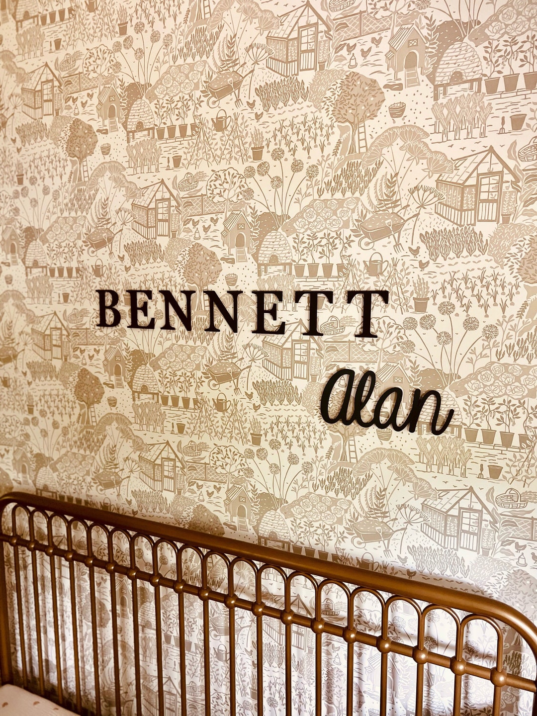 Wooden Name Cutouts, Wooden Letters, Custom Name Sign, Baby Shower