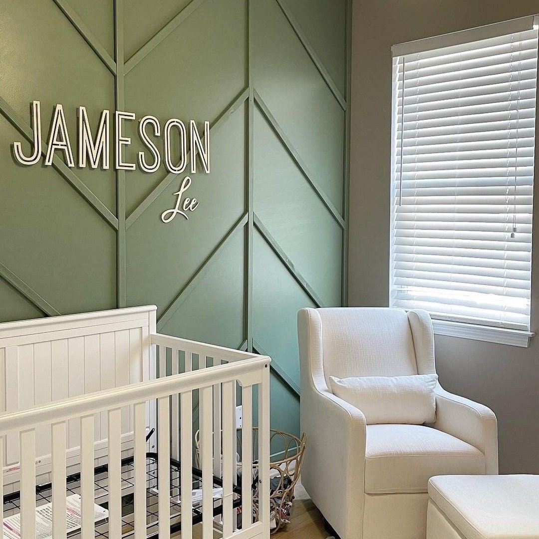 Freestanding Letters, Wooden Letters, Name Sign, Nursery Letters, Wall