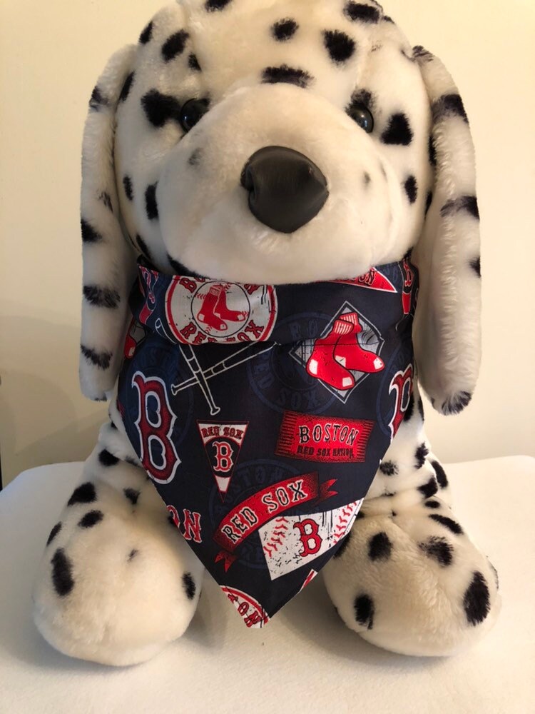 Boston Red Sox Dog Bandana Etsy