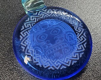 Azteken Sonnengott Anhänger