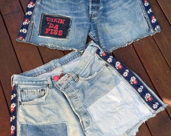 pantalones cortos vintage 501…