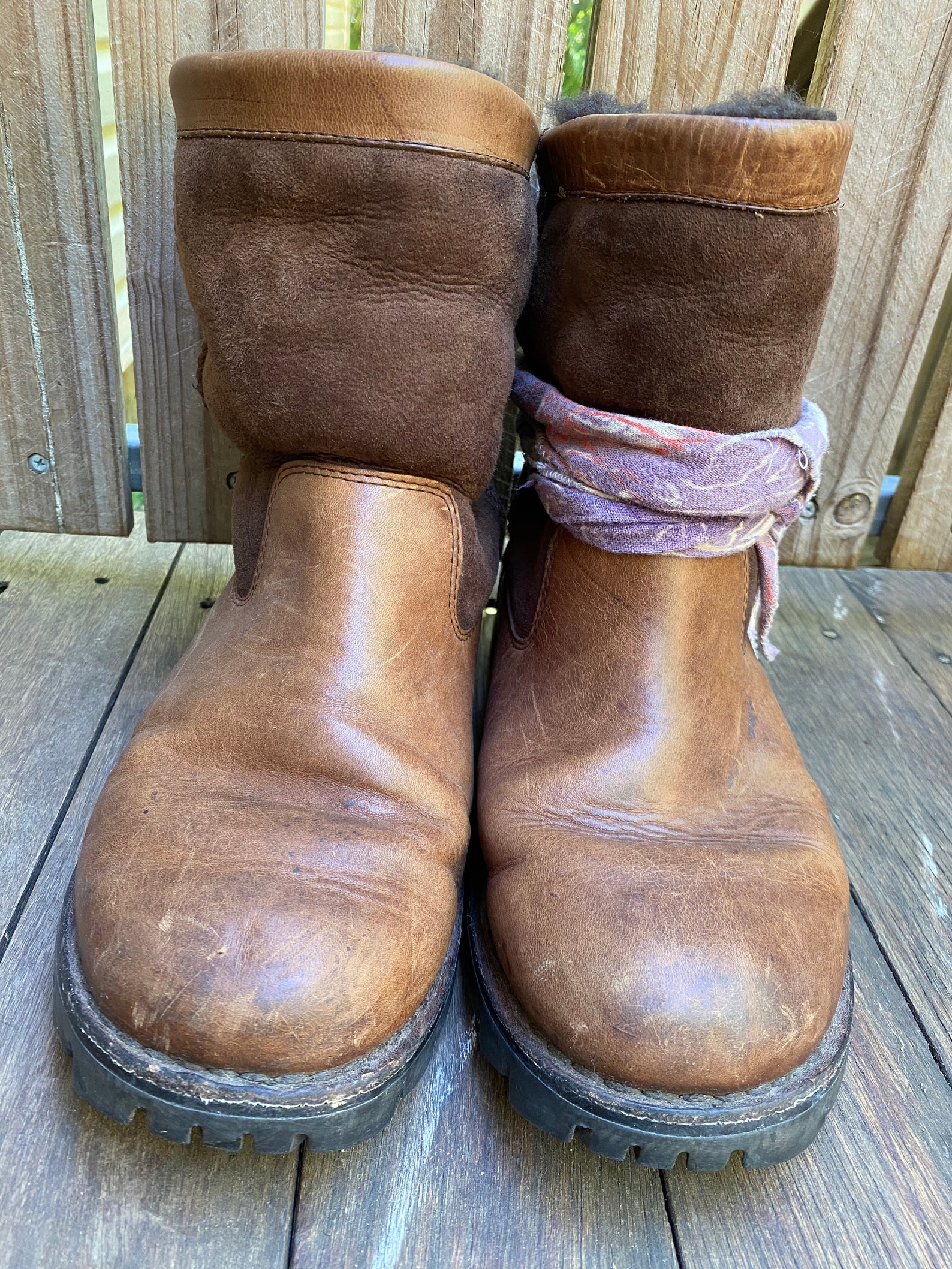 crown vintage uggs
